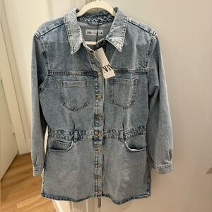 Zara Denim Blue Dress